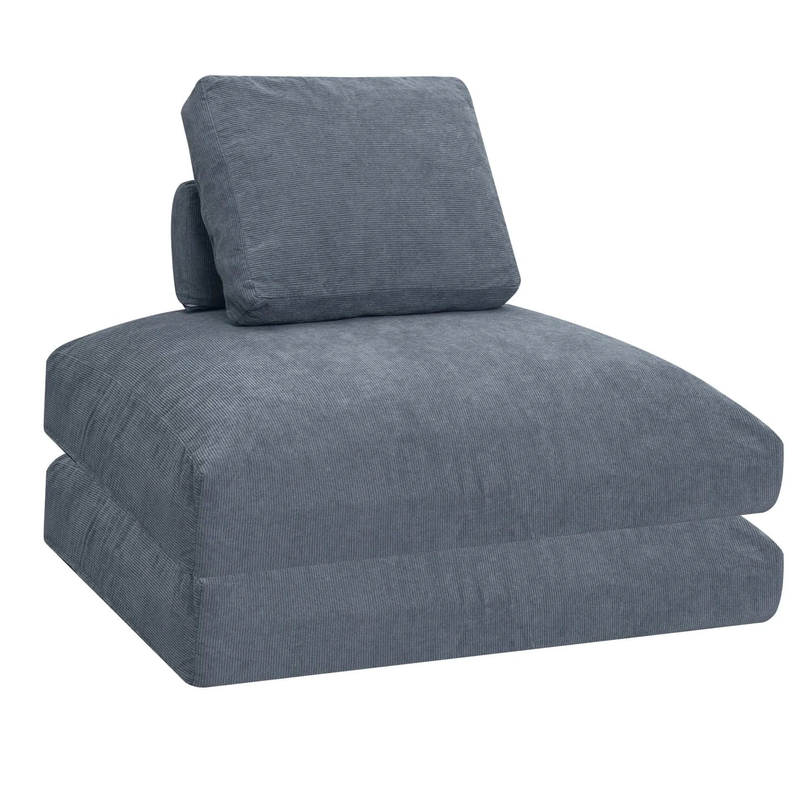 Comax Folding Sofa Bed in Grey