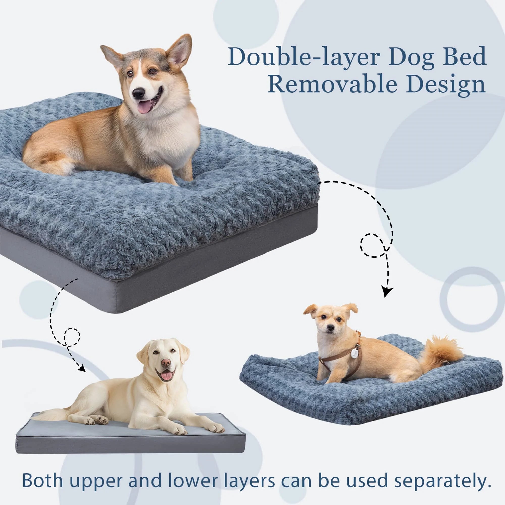 COMAX Dog Beds 3-in-1