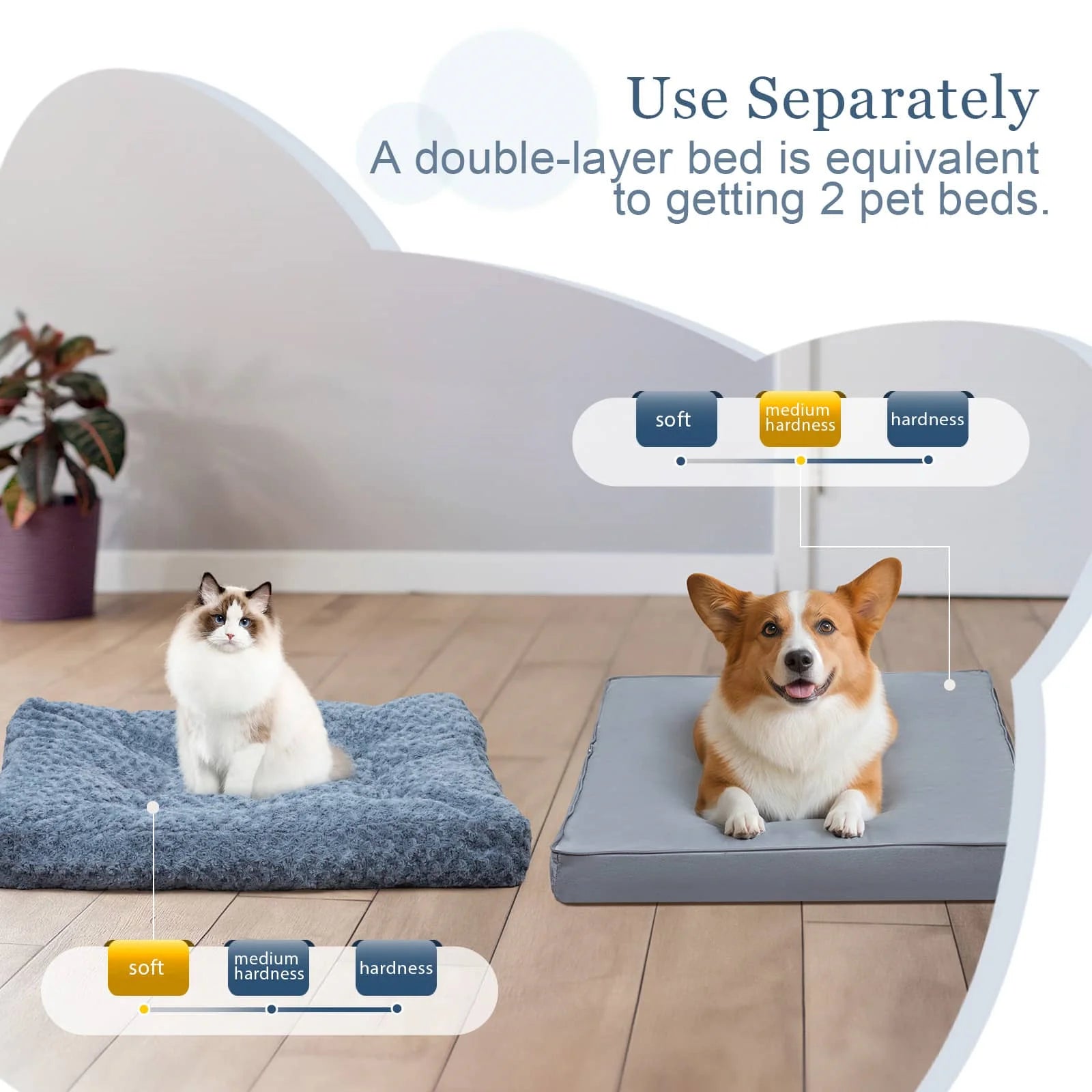 COMAX Dog Beds 3-in-1