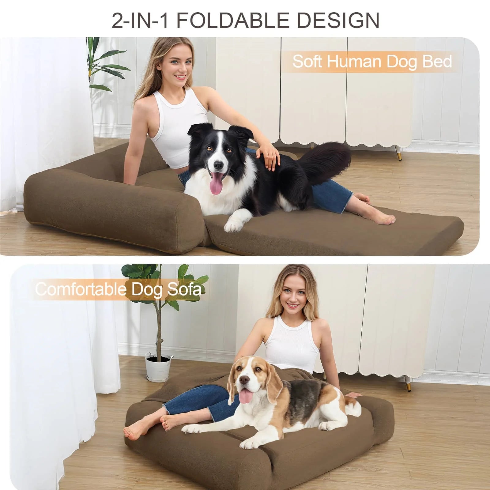 COMAX Foldable Human Dog Bed