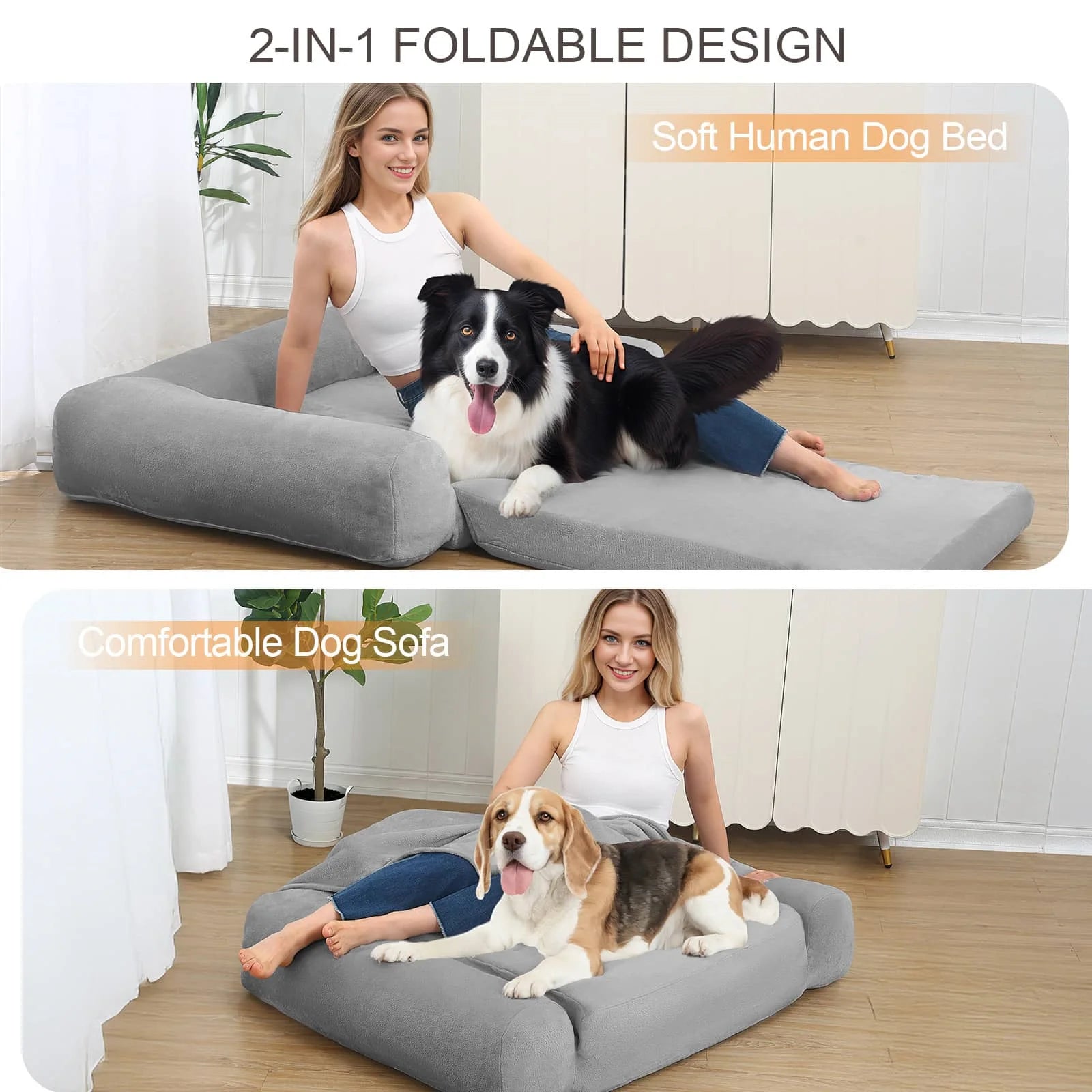 COMAX Foldable Human Dog Bed