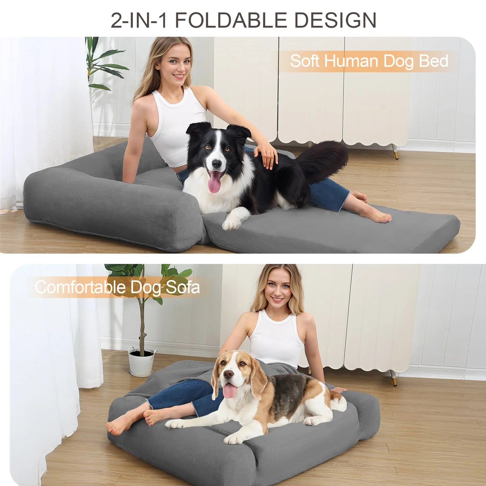 COMAX Foldable Human Dog Bed