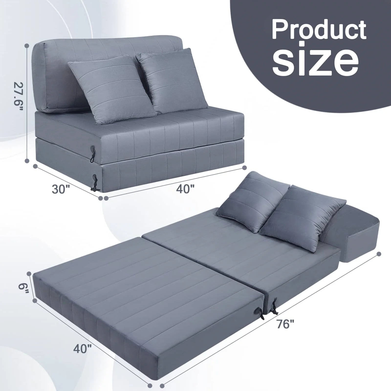 COMAX Folding Couch Bed